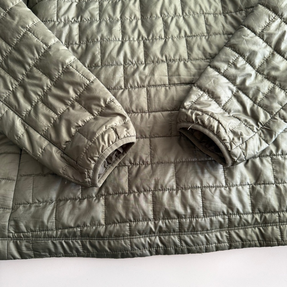 Patagonia Nano Puff Lightweight Full Zip Primaloft Industrial Green Jacket XL - Picture 4 of 13